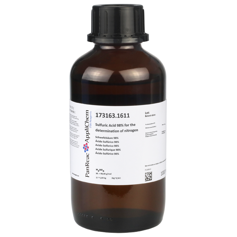 Sulfuric Acid 98% for the determination of nitrogen